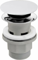 Ferro Valve Sink with Overflow White