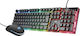 Trust GXT 838 Azor Σετ Gaming Πληκτρολόγιο με RGB φωτισμό & Ποντίκι (Ελληνικό)