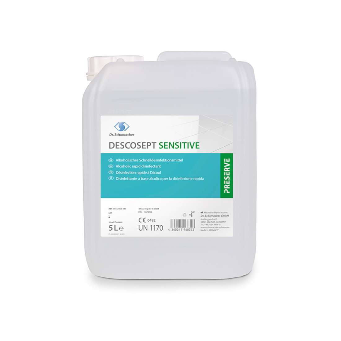 Dr. Schumacher Descosept Sensitive Επαγγελματικό Καθαριστικό Υγρό