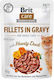 Brit Care Fillets In Gravy Wet Food for Adult Cats In Pouch with Duck 1pc 85gr