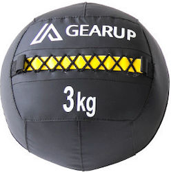 Gearup Mini Wall Ball 3kg Black