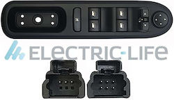 Electric Life Διακόπτης Παραθύρων Αυτοκινήτου για Peugeot 407 9pin Μαύρο Electric Life Διακόπτης Παραθύρων Αυτοκινήτου για Peugeot 407 9pin Μαύρο