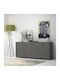 Joseph Holzsideboard mit Schubladen Anthrazit 177x40x76cm