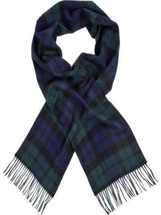 Men's Cashmere Scarf Navy Blue USC0137-NY91