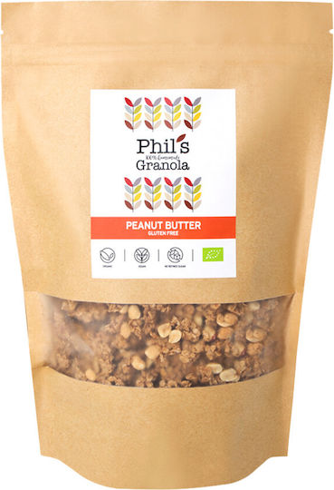 Phil's Granola Bio Granola Ovăz Unt de arahide 275gr