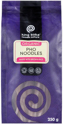 King Soba Нудъли Pho от Кафяв Ориз 250гр