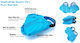 Waveo Waveo Flipper Schwimmen Kurz Blau