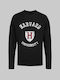 Harvard Langarm-T-Shirt (Replik) - BLACK