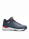 Memory Dunk 2 Lace Αθλητικά Παιδικά Παπούτσια Μπάσκετ με Κορδόνια Navy Μπλε