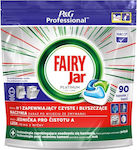 Fairy Jar Platinum All in One Commercial 90 Dishwasher Pods