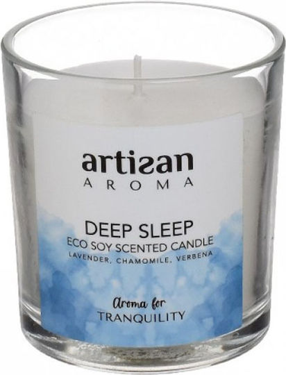Click Αρωματικό Κερί Σόγιας σε Βάζο με Άρωμα Deep Sleep 7.5x8εκ.