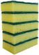 Kitchen Sponge for Dishes Yellow 6pcs