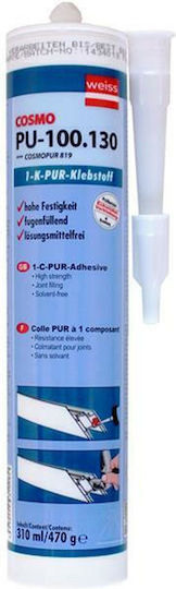 Newplan Metal Glue White 310ml 7-07-034CPUR500570
