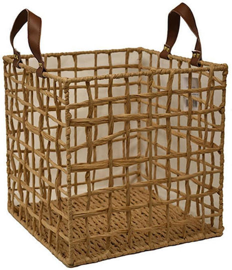 Atmosphera Dekorativer Korb Korbweide mit Griffen Braun 32x32x32cm