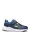 Buda Kids Sneakers with Scratch Navy Blue