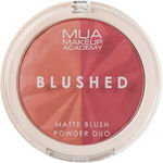 MUA Rouge Blushed Matte Powder Duo 8gr 301068