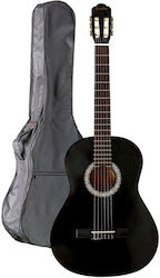 Sevilla Κλασική Κιθάρα 4/4 με Θήκη STAGG STB-1 C Black