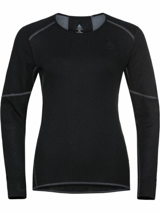 Odlo Active Xwarm Eco Ισοθερμική Μπλούζα Μαύρη