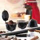 InnovaGoods Wiederbefüllbare Kapseln Redol Kompatibel mit Maschine Dolce Gusto 3Mützen