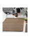 Douceur d'Intérieur Zigzag Χαλί Ορθογώνιο από Γιούτα Καφέ 120x170cm