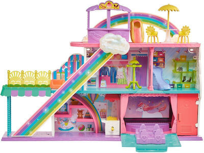 Mattel Miniature Toy Sweet Adventures Εμπορικό Κέντρο Rainbow Polly Pocket for 4+ Years (Various Designs/Assortments of Designs) 1pc