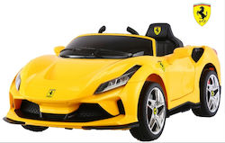 Ferrari F8 Tributo Kids Electric Car One-Seater with Remote Control Licensed 12 Volt Yellow