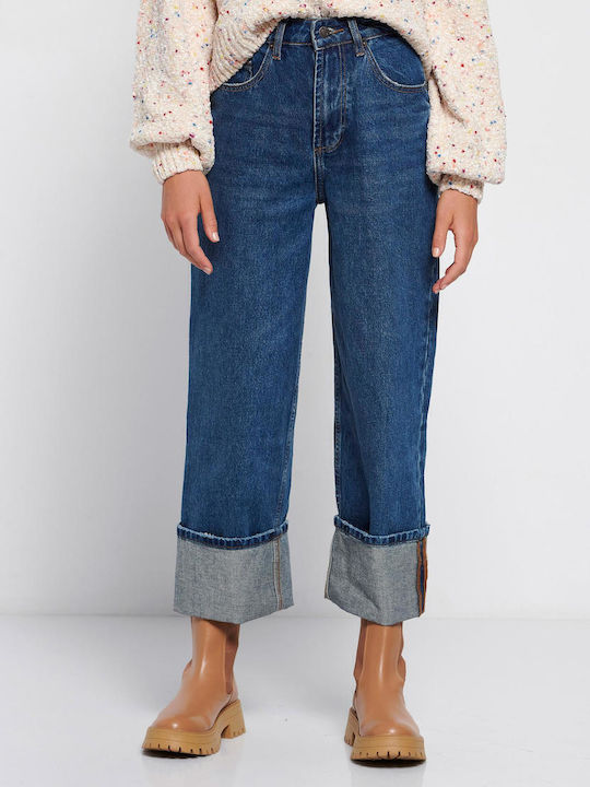 Ψηλόμεσο Γυναικείο Jean Παντελόνι σε Bootcut Εφαρμογή