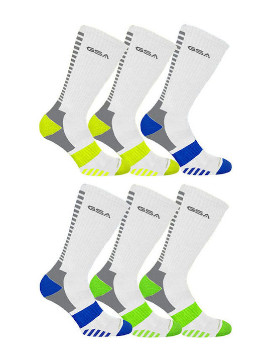 GSA Bamboo Sportsocken Mehrfarbig 6 Paare