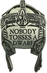 FaNaTtik Gimli's Helmet Badge Pin Lord of the Rings 1pcs