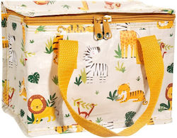 Sass & Belle Savannah Safari Handtasche für Lebensmittel Gelb 21x12x15cm