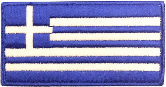 Olympus Sport 5007002 5007002 Gesticktes Abzeichen Judo Mesaio, Griechische Flagge