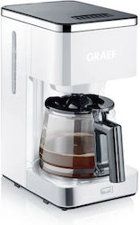 Graef FK401 Mașină de cafea cu filtru 1000W Alb