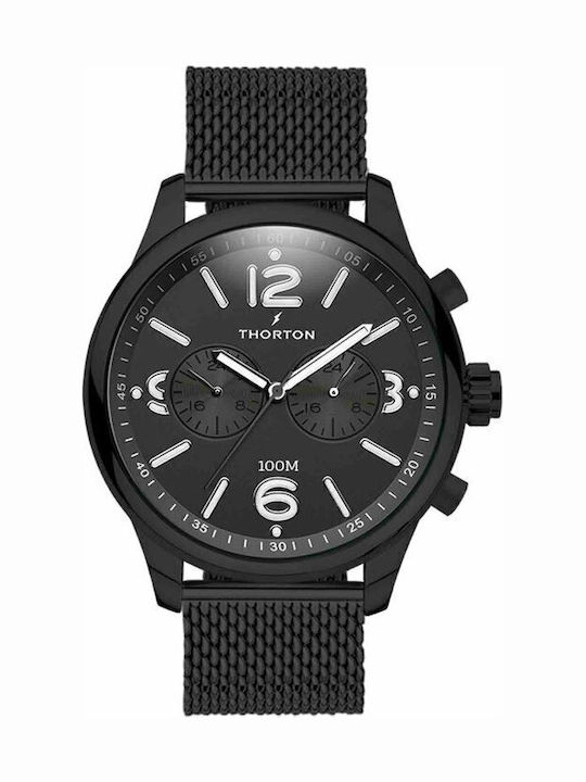 Thorton Ragnar II Ανδρικό Ρολόι 46mm Χρονογράφο...
