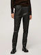 Pepe Jeans Cara Women's Fabric Trousers in Regular Fit Black