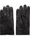Men's Leather Gloves Dark Brown Hainz5