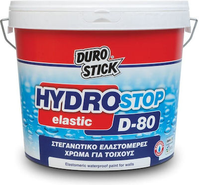 Durostick D-80 Hydrostop Elastic Elastomer Insulating Sealing 3lt White