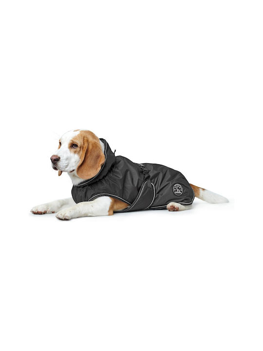 Hunter Norton 360 Uppsala Black Waterproof Dog Coat with 45cm Back Length