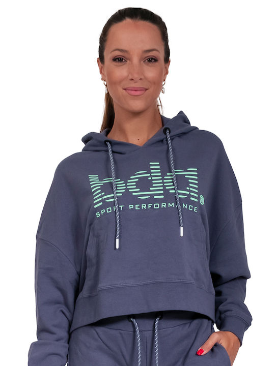 Body Action Cropped Hanorac pentru femei Cu glu...