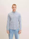 Long-sleeved Cotton Shirt Gray