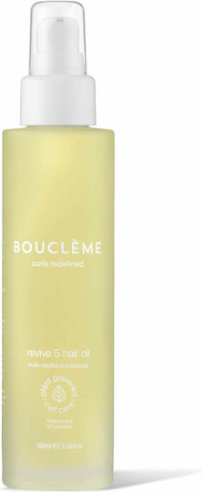 Boucleme Revive 5 Curls Redefined Λάδι Μαλλιών για Λείανση κατά της Τριχόπτωσης 100ml