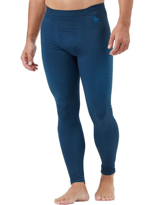 Odlo Performance Warm Eco Ισοθερμικό Παντελόνι Μπλε