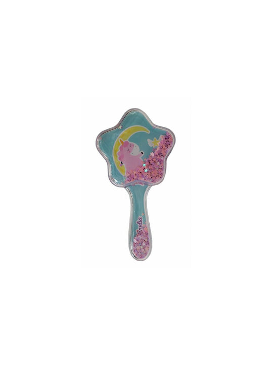 Martinelia Kids Hair Brush Unicorn Αστέρι Blue