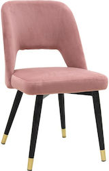 Brianna Dining Room Velvet Chair Σαπιο Μήλο 48x58x81cm