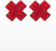 Taboom Nipple X Covers Red