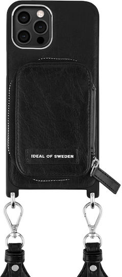 iDeal Of Sweden Active AW21 Back Cover Δερμάτινο με Λουράκι Liberty Black (iPhone 12 Pro Max)