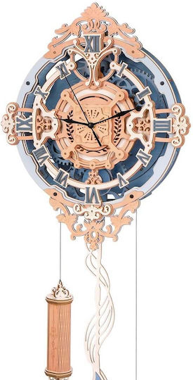 Robotime Παιχνίδι Κατασκευών Ξύλινo Wall Clock Romantic Notes για Παιδιά 14+ Ετών