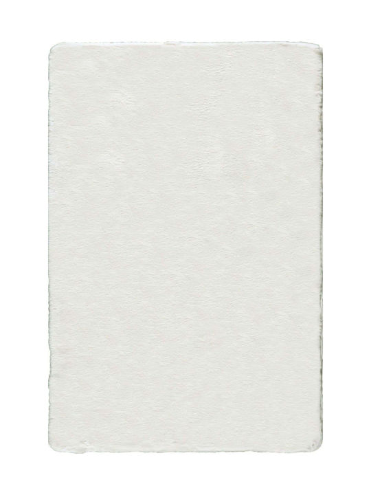 Carpet Super Fluffy Ivory 100X160cm