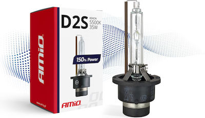 AMiO Lampen Auto D2S 150% Leistung Xenon 12V 35W 1Stück