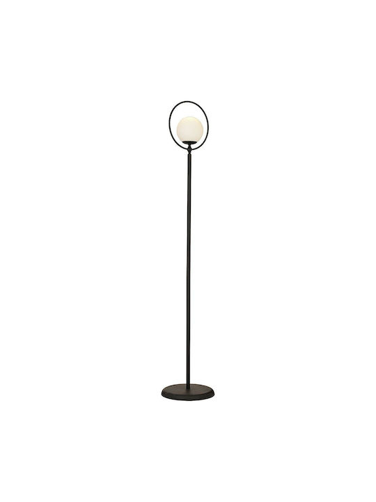 ArteLibre Soh Stehlampe H165xB30cm. mit Fassung für Lampe E27 Schwarz