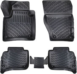 Rizline Set Front and Back 4pcs for Porsche Cayenne 2018 Black